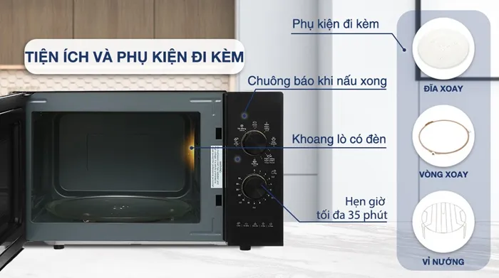 Tiện ích và phụ kiện phong phú